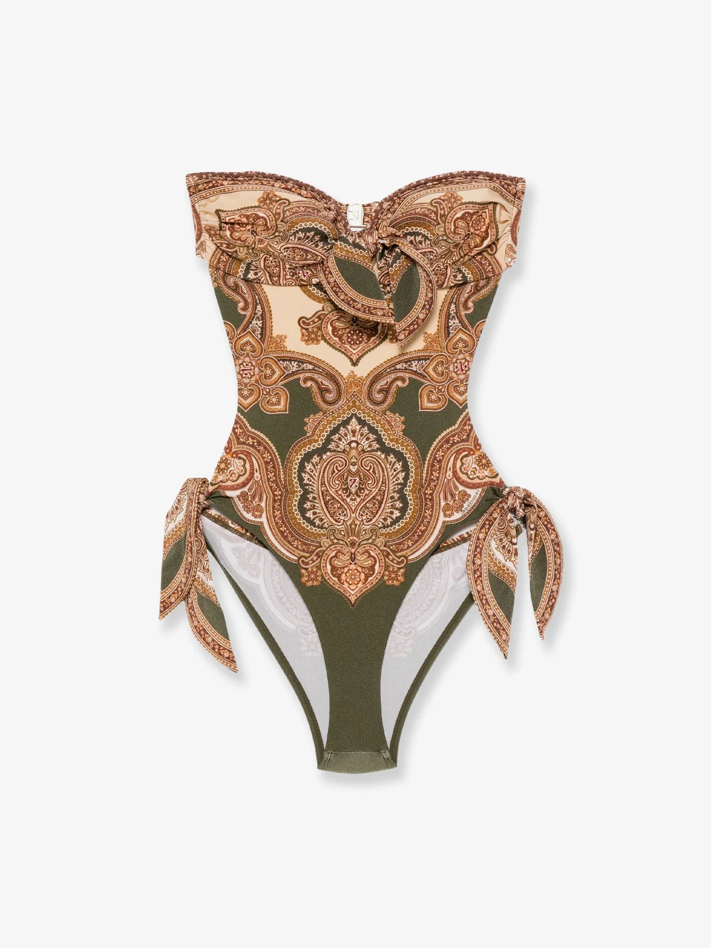 ZIMMERMANN - Mahon nylon one-piece swimsuit with paisley print