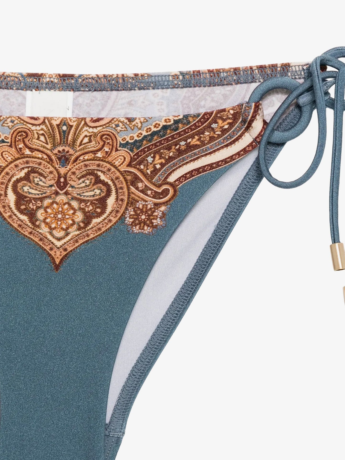 ZIMMERMANN - Mahon nylon bikini with paisley print
