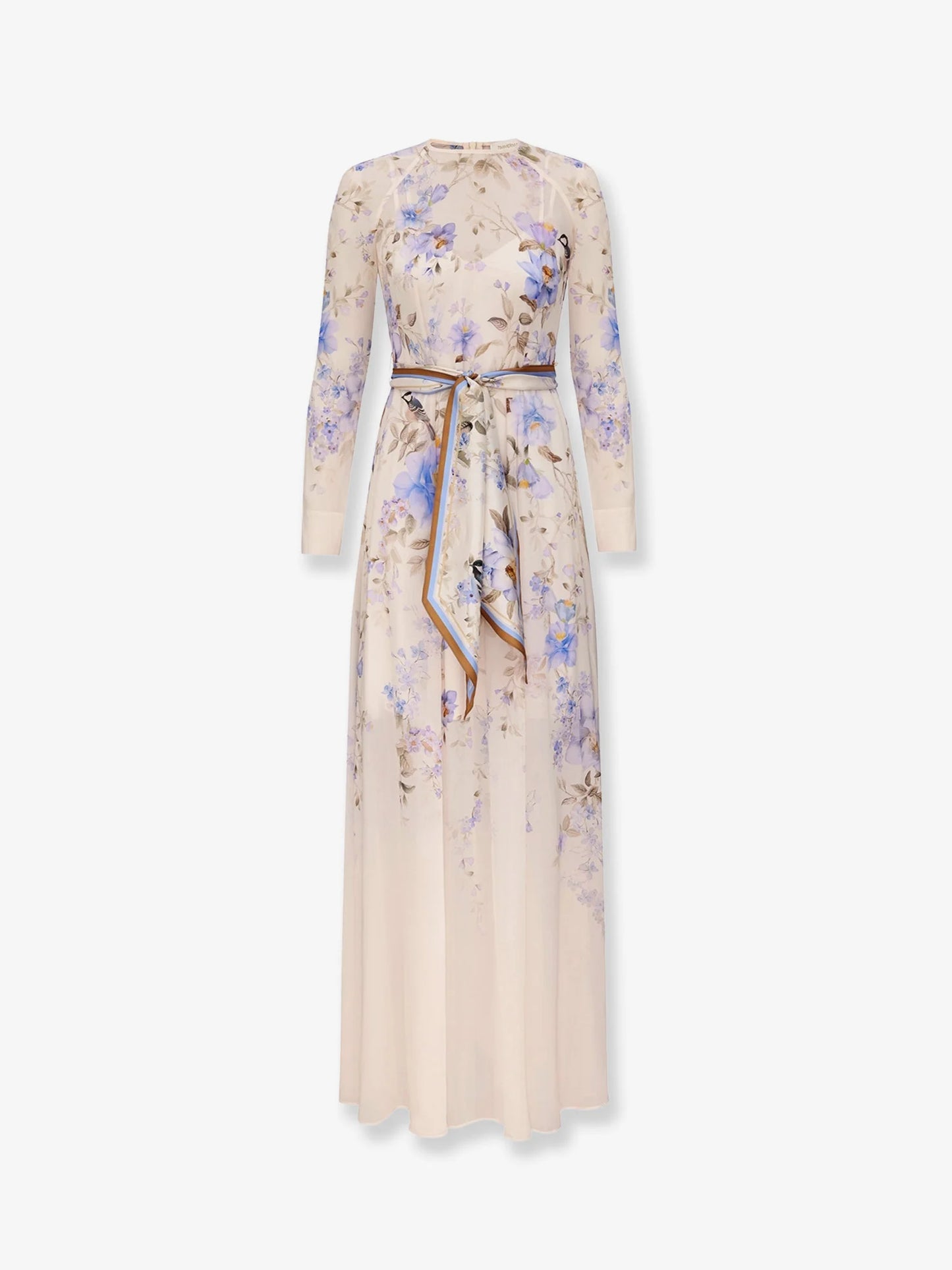 ZIMMERMANN - Luna viscose dress with floral print