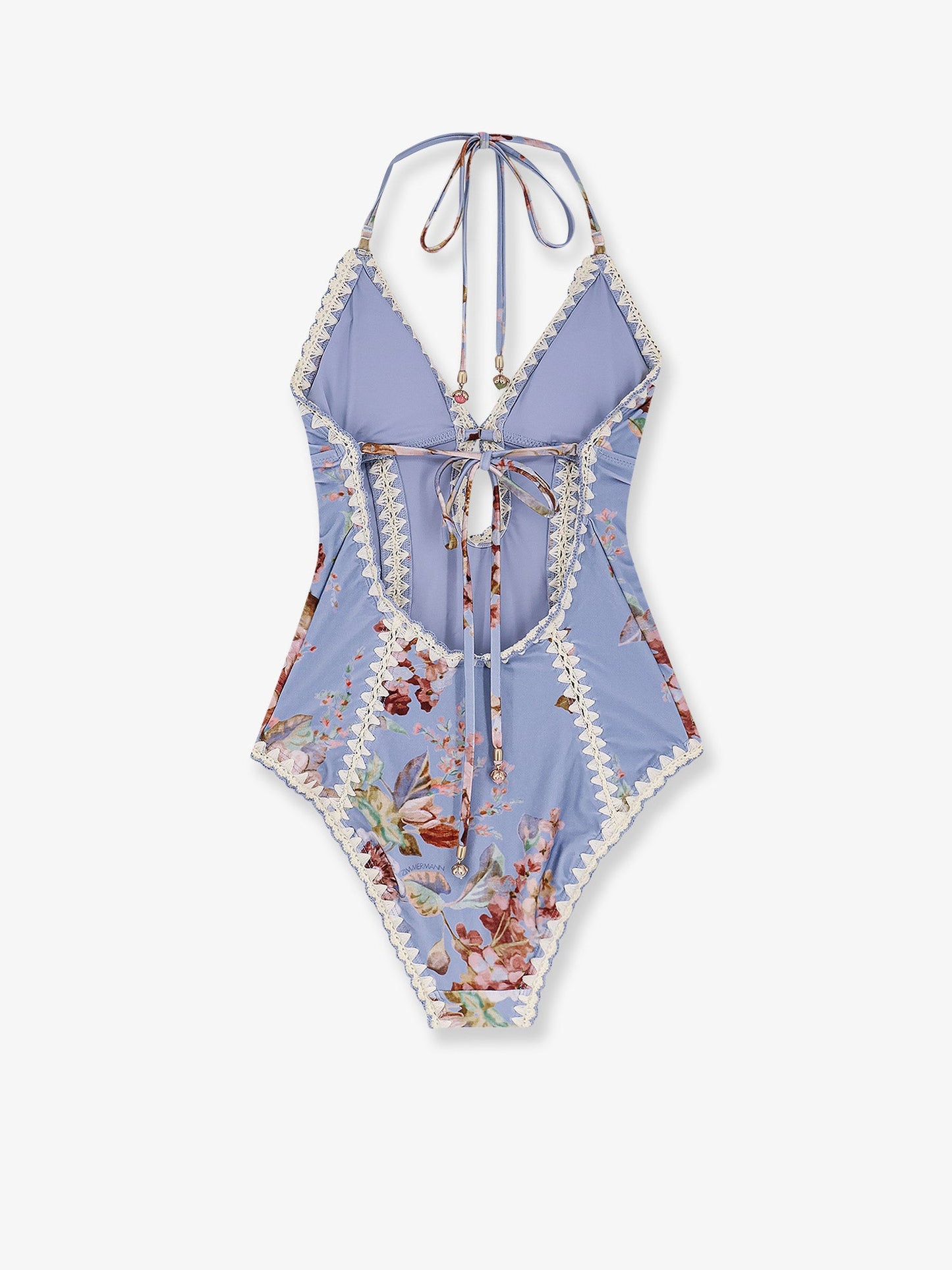 Zimmermann Awaken Crochet One Piece Swimsuit