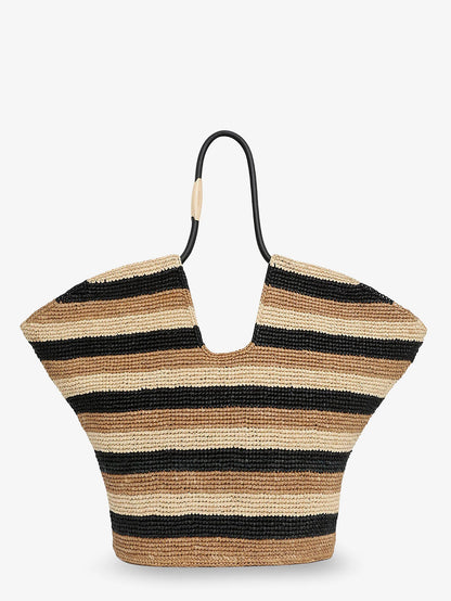 ZIMMERMANN - Golden Time raffia shoulder bag