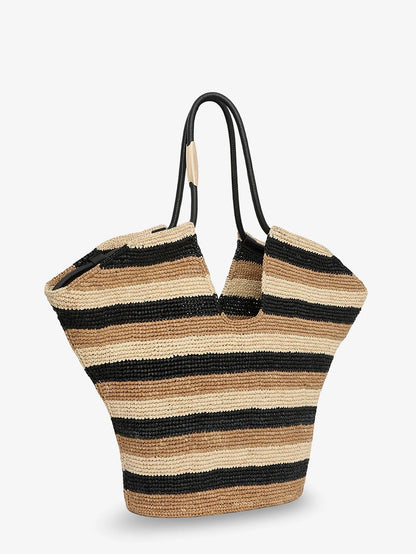 ZIMMERMANN - Golden Time raffia shoulder bag