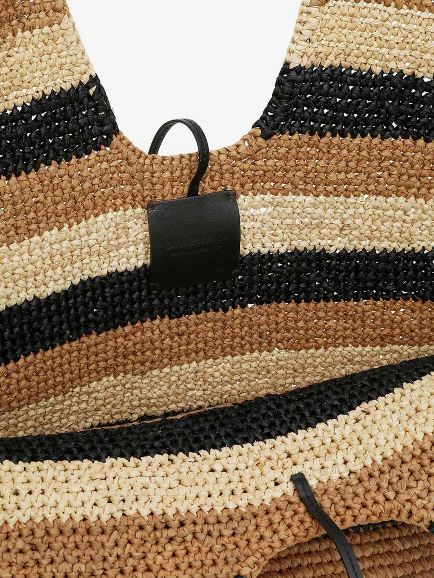 ZIMMERMANN - Golden Time raffia shoulder bag