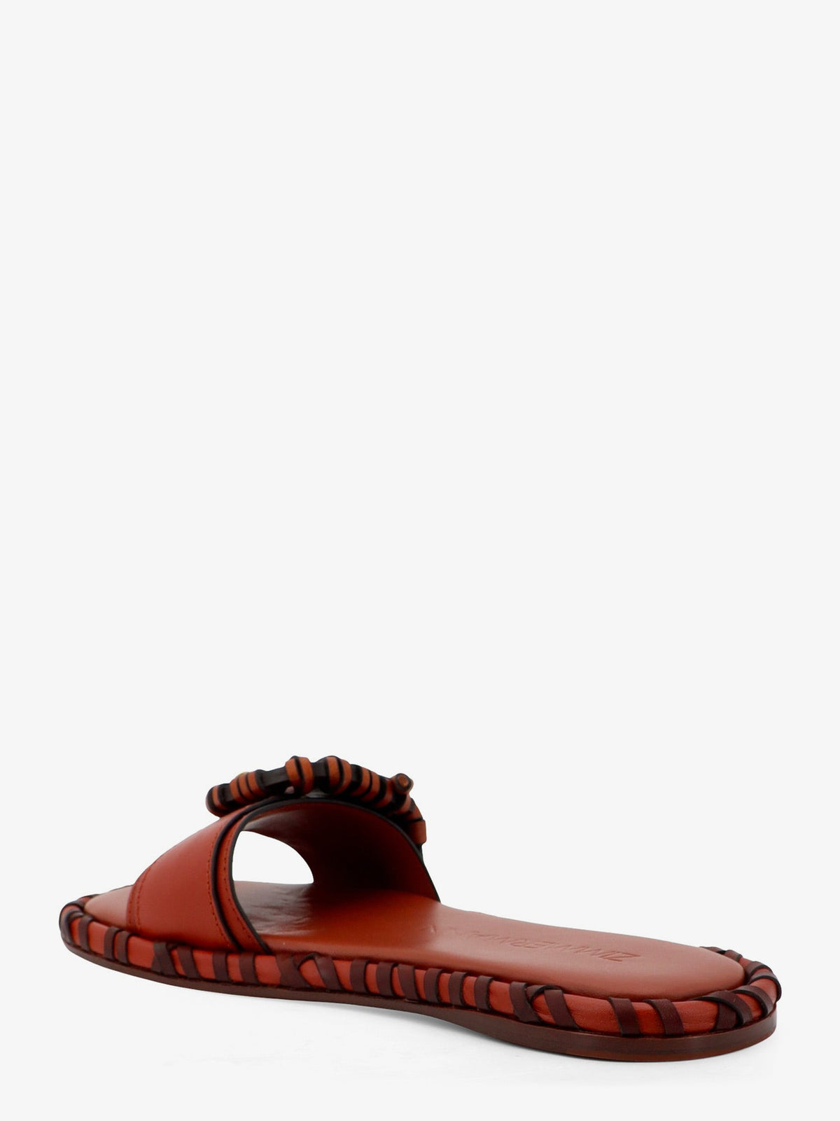 Zimmermann Alchemy leather sandals with woven details - Siena