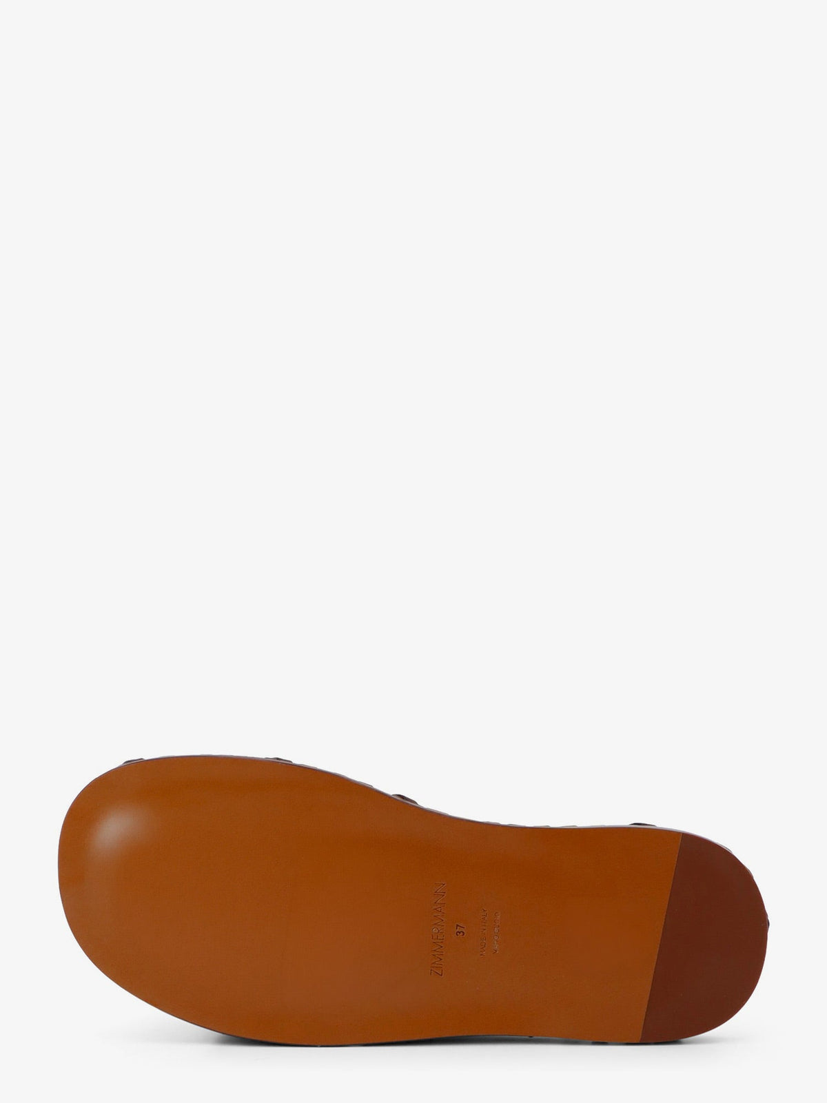 Zimmermann Alchemy leather sandals with woven details - Siena