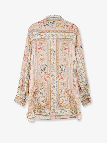 ZIMMERMANN - Roselight silk shirt