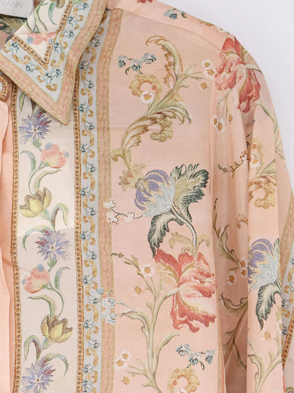 ZIMMERMANN - Roselight silk shirt