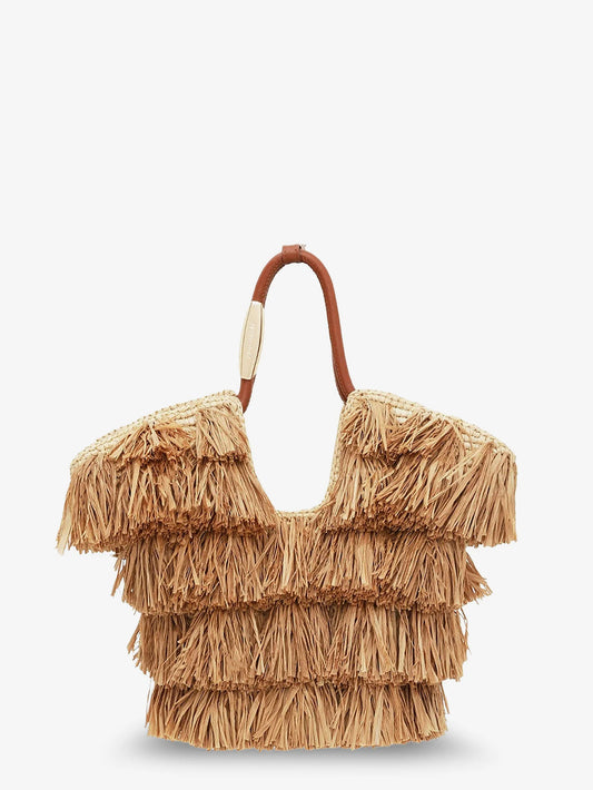 Zimmermann Golden Time Crossbody Bag With Fringe