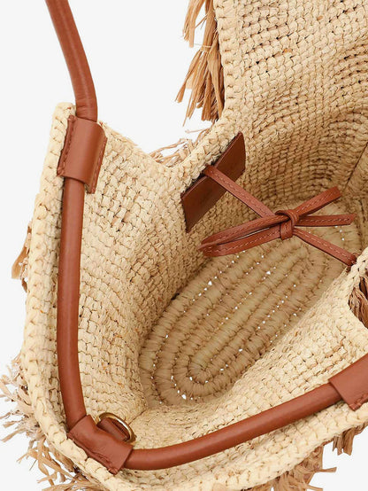 ZIMMERMANN - Golden Time crossbody bag with fringe