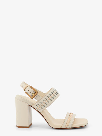 Zimmermann Alchemy 85 leather sandals - Milk