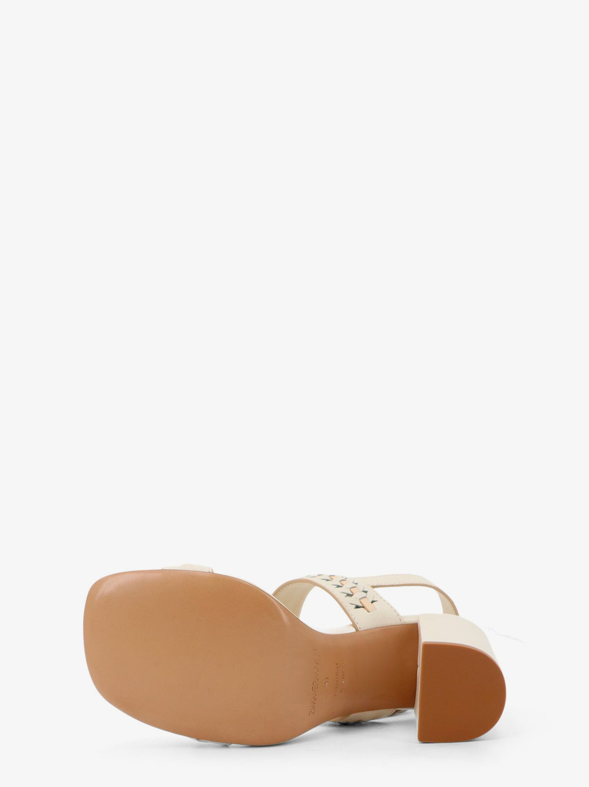 Zimmermann Alchemy 85 leather sandals - Milk