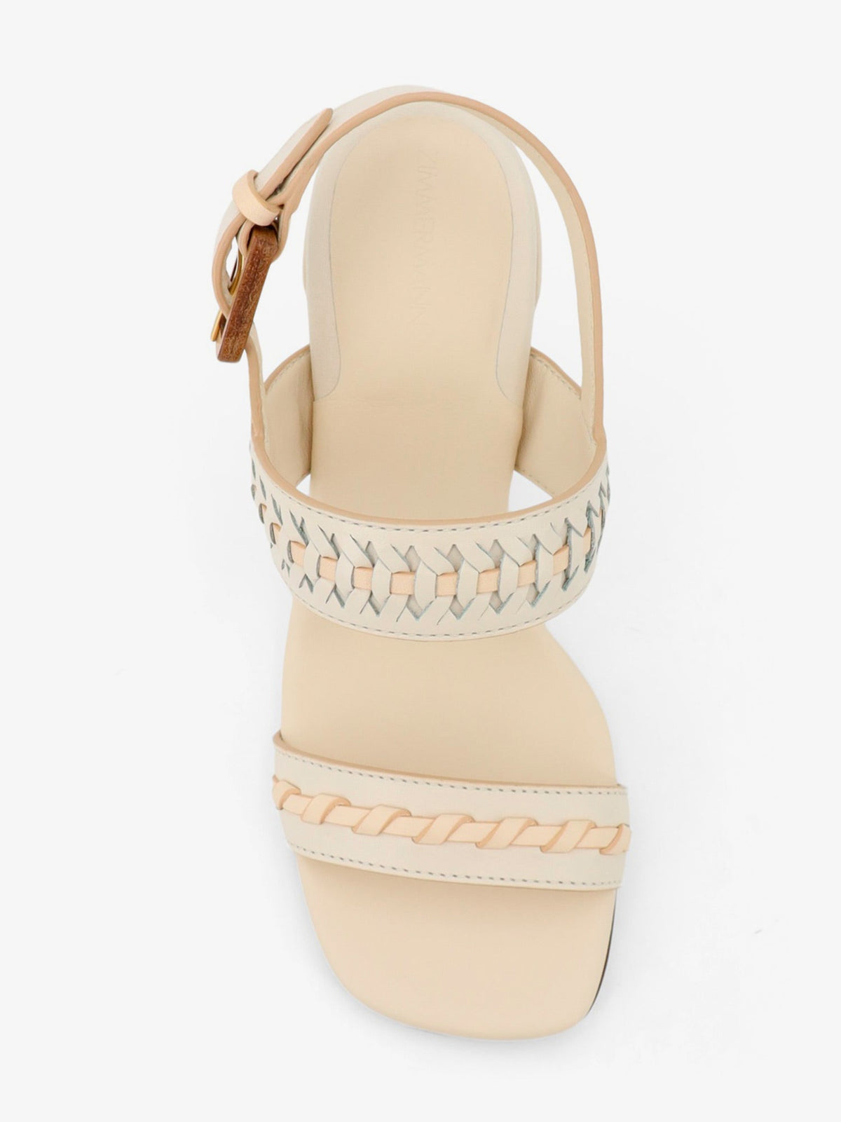 Zimmermann Alchemy 85 leather sandals - Milk