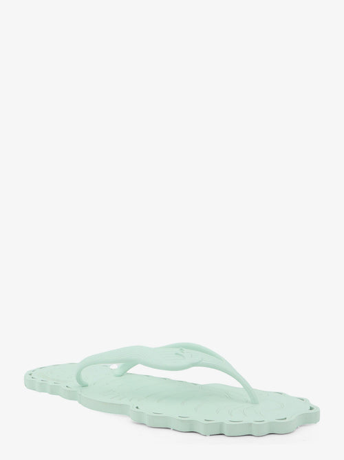 Zimmermann Seafoam Thong rubber sandals - Verde Acqua