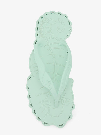 Zimmermann Seafoam Thong rubber sandals - Verde Acqua