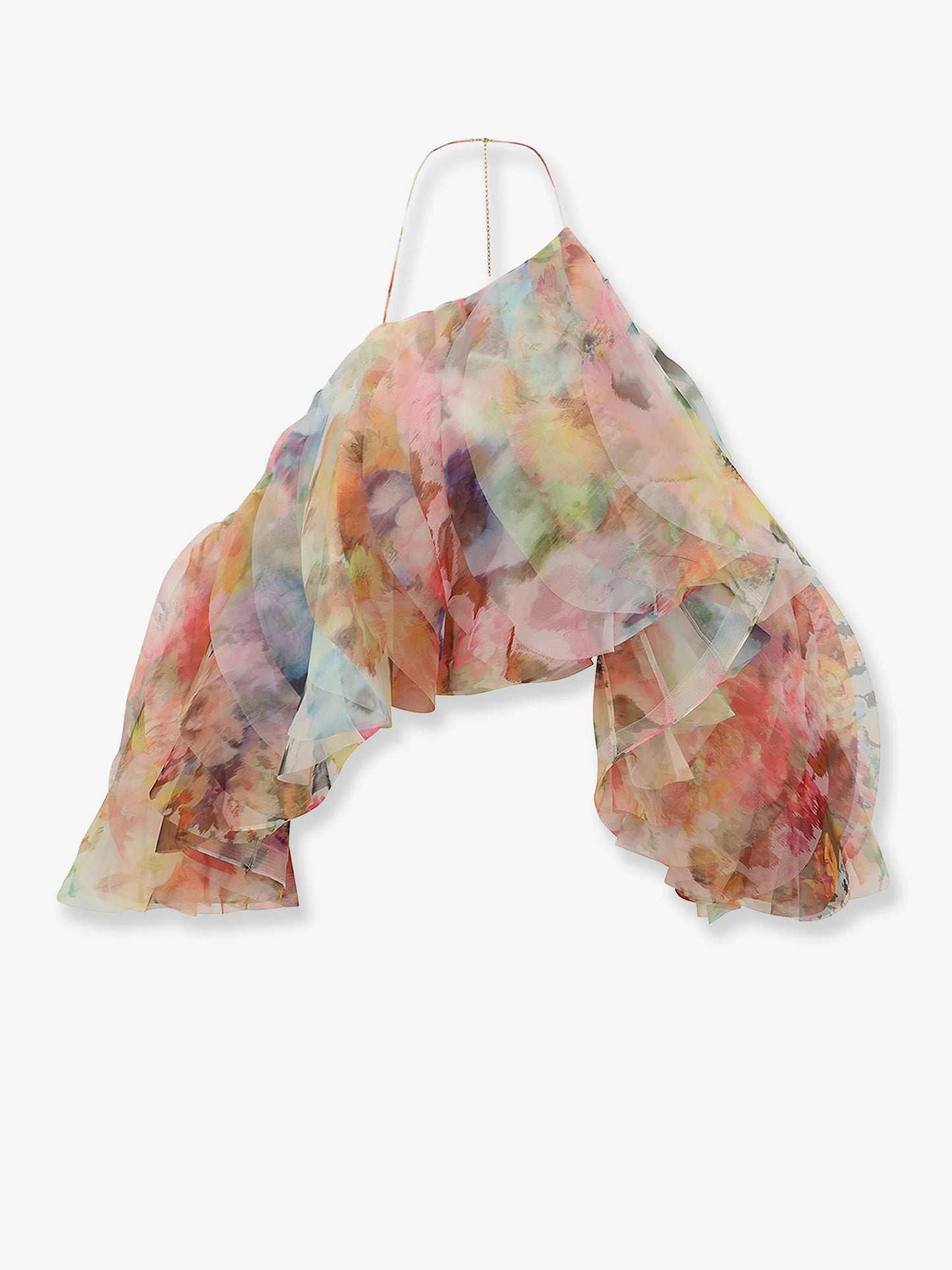 ZIMMERMANN - Luna Fanned multicolor top