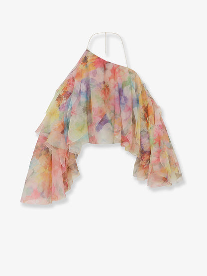 ZIMMERMANN - Luna Fanned multicolor top
