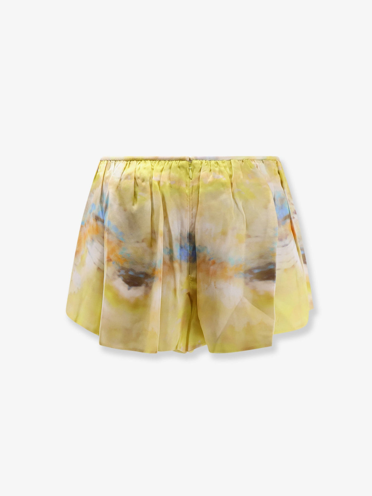 Zimmermann Alchemy silk micro shorts - Citrustiedye