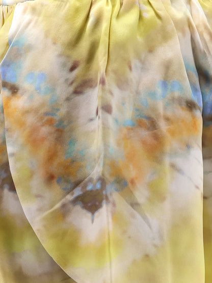 Zimmermann Alchemy silk micro shorts - Citrustiedye