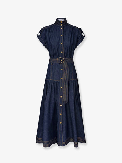 ZIMMERMANN - Long denim dress