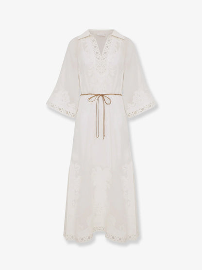 ZIMMERMANN - Indra long ramie dress