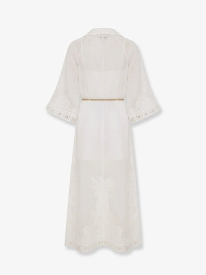 ZIMMERMANN - Indra long ramie dress