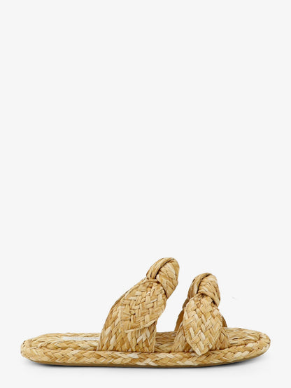 Zimmermann Carousel raffia sandals - Natural