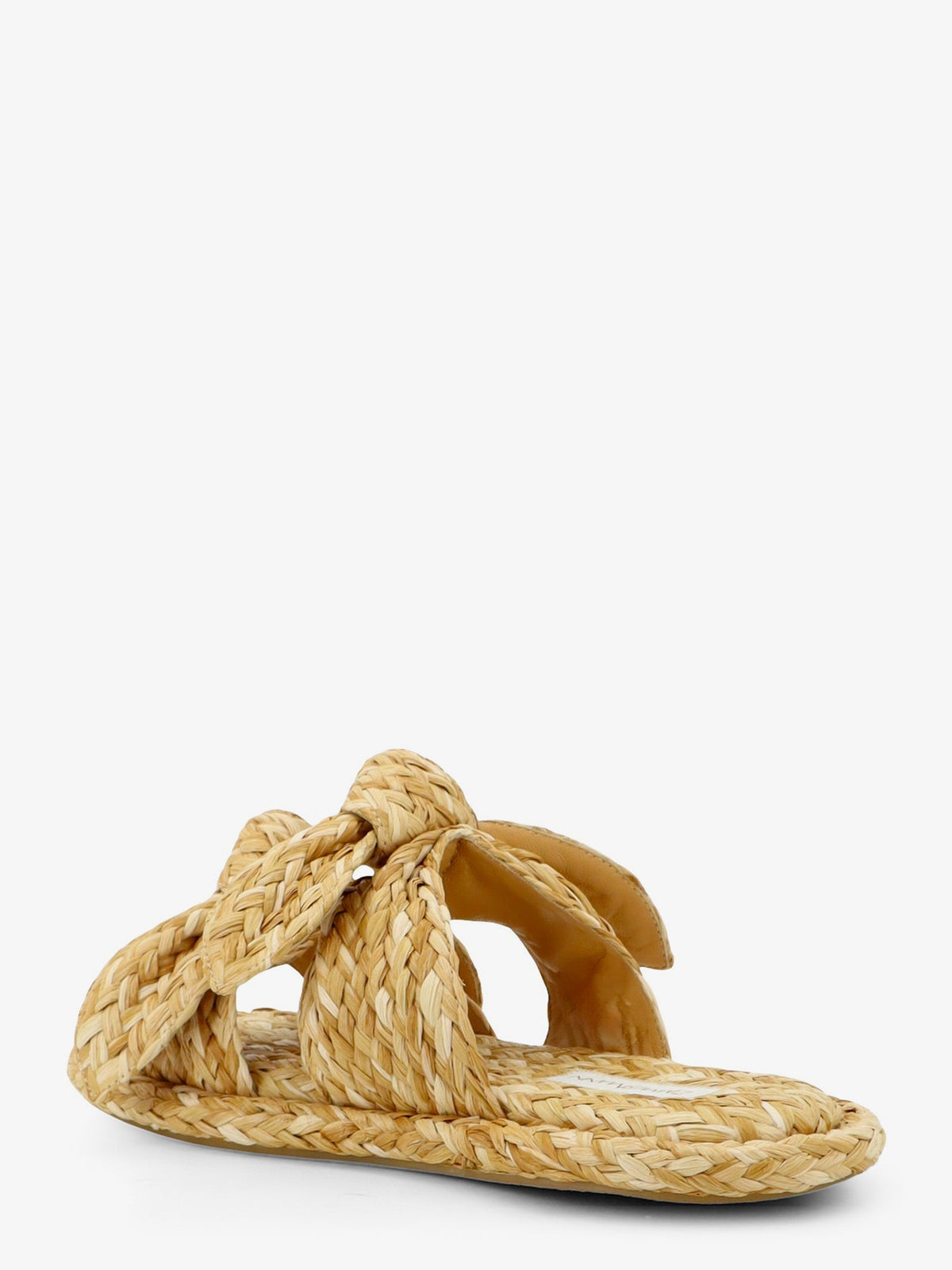 Zimmermann Carousel raffia sandals - Natural