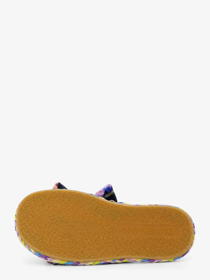ZIMMERMANN - Carousel multicolored raffia sandals