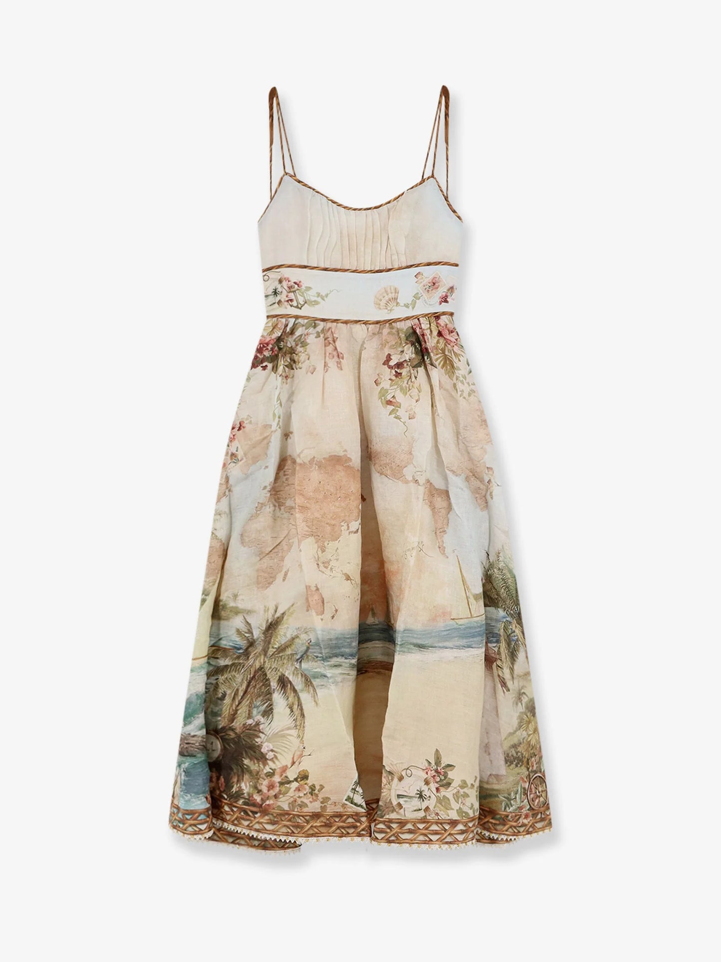 ZIMMERMANN - Mahon linen dress