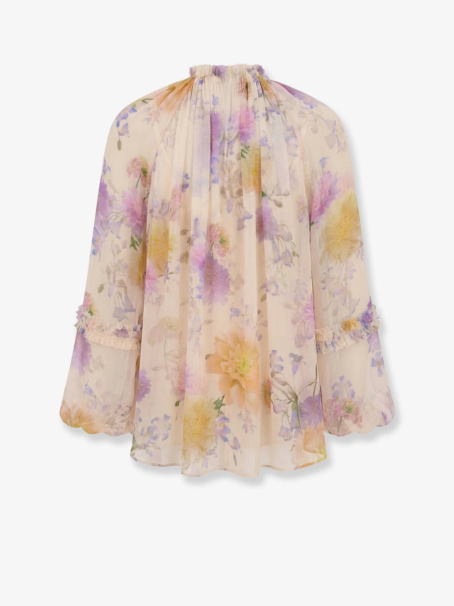 ZIMMERMANN - Luna viscose shirt with floral print