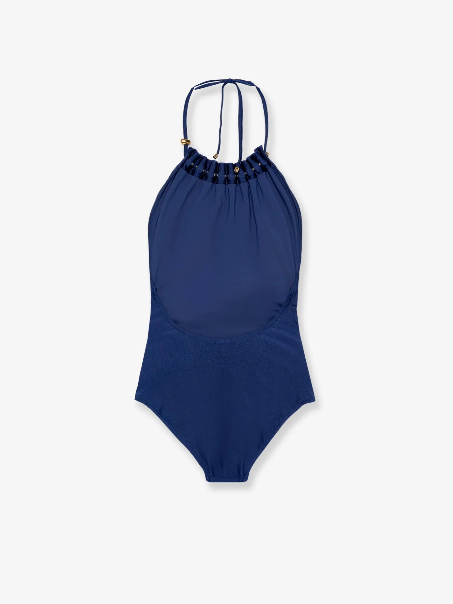 ZIMMERMANN - Aster one-piece swimsuit in shiny nylon with bead detail