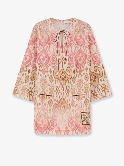 Zimmermann Aster Shift Mini Dress