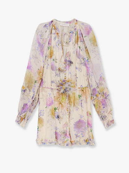 ZIMMERMANN - Luna multicolor viscose jumpsuit