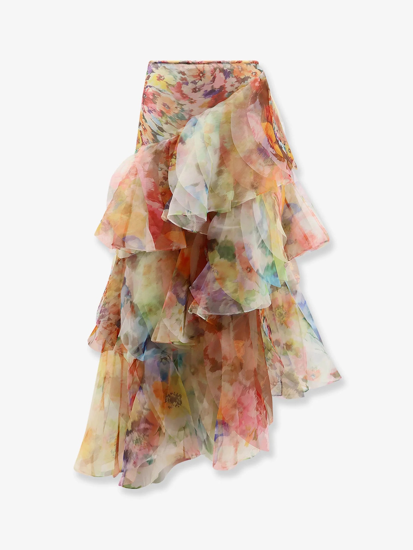 ZIMMERMANN - Luna Fanned Maxi Skirt