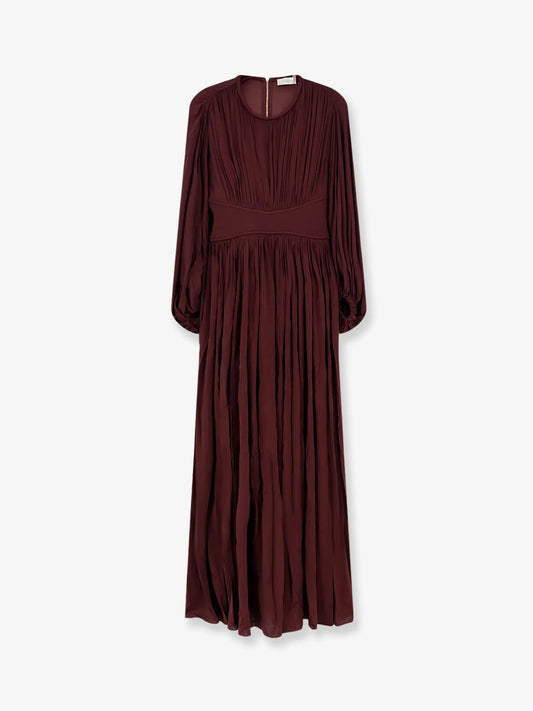 Zimmermann Luna Billow Stretch Viscose Long Dress