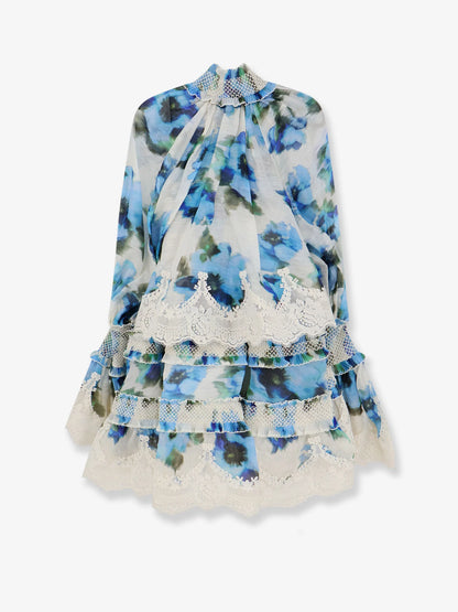 ZIMMERMANN - Alchemy Shirred Mini Dress