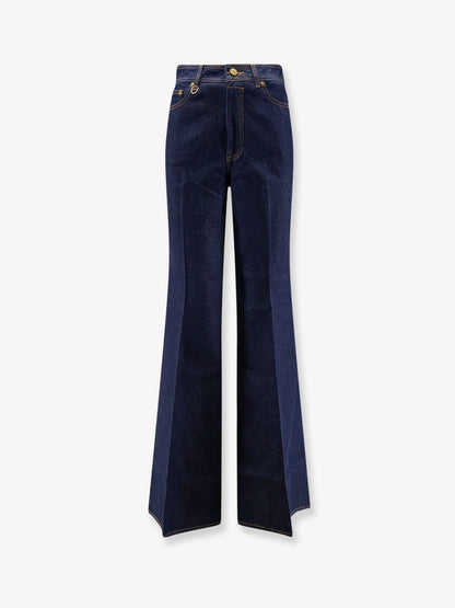 ZIMMERMANN - Cotton Denim Flare Jeans
