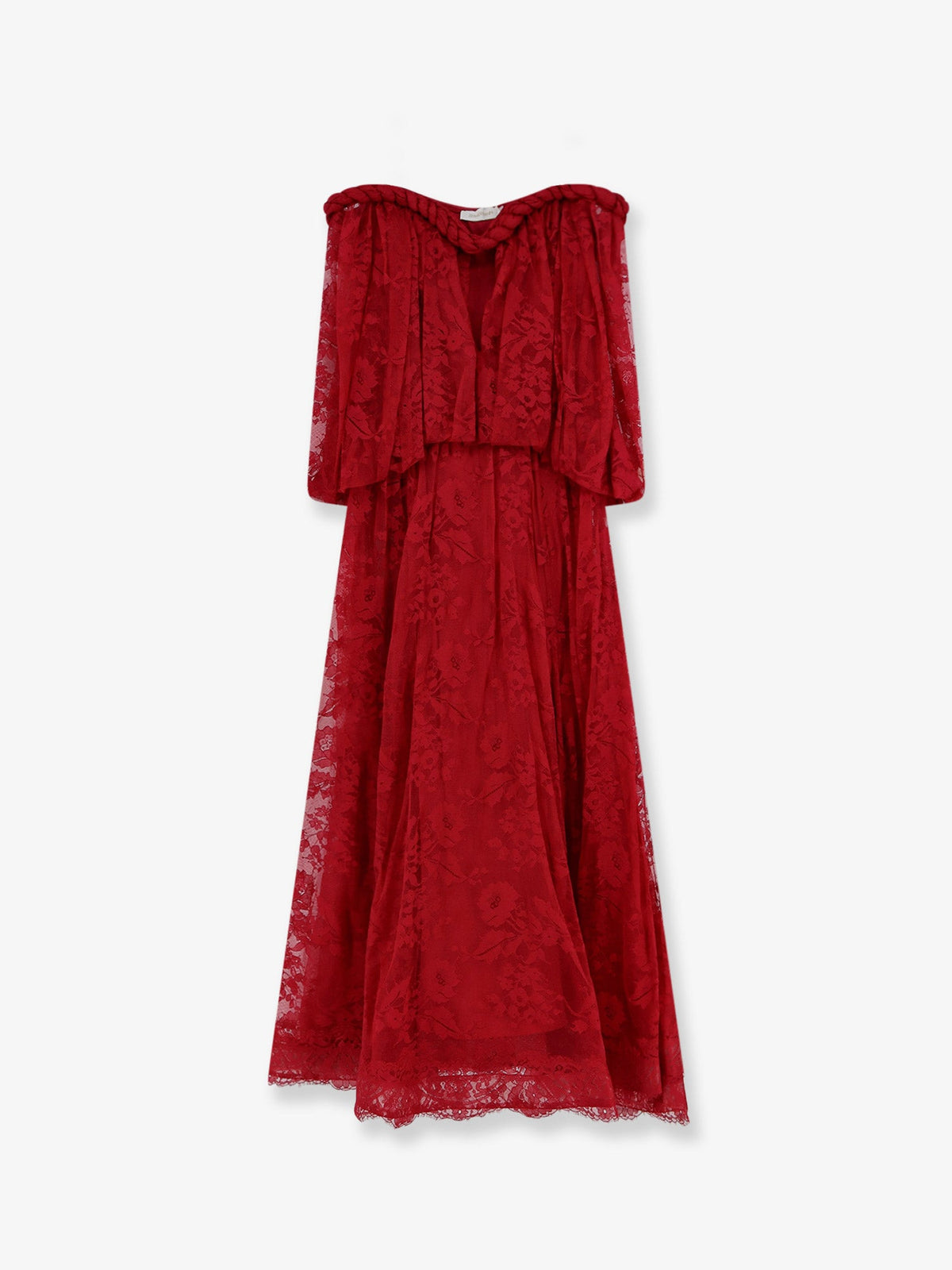 Zimmermann Luna lace dress - Fucsia