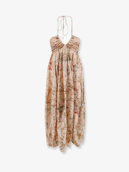 Zimmermann Roselight silk dress - Pinktapestry