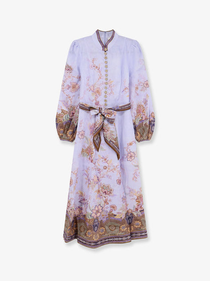 ZIMMERMANN - Luna Button linen dress