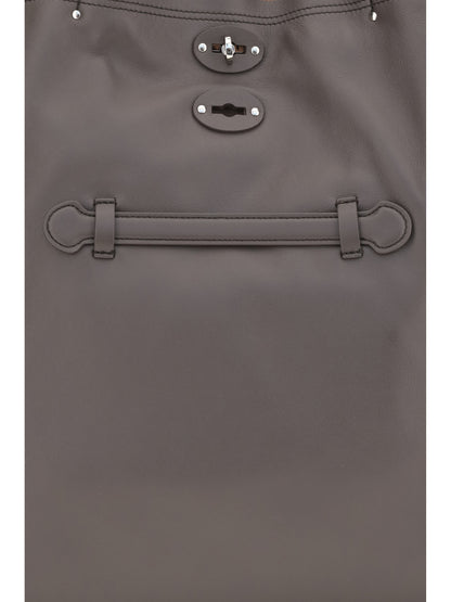 Zanellato A'spasso Saeta Shoulder Bag - Brown Marengo