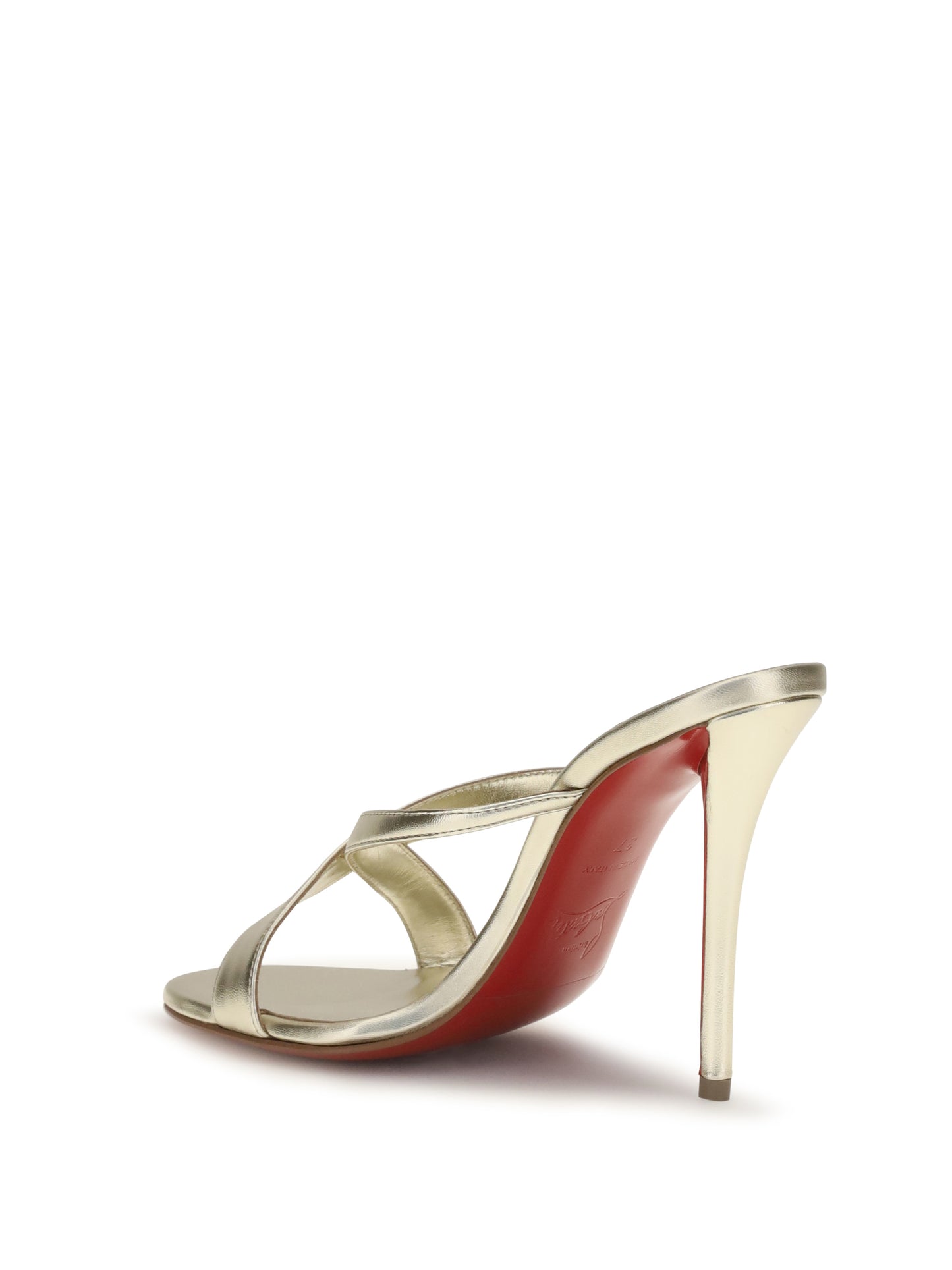 CHRISTIAN LOUBOUTIN Mulazee Cross Mule Sandals