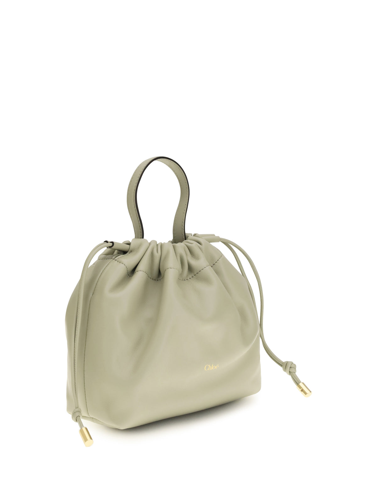 Chloé Icons leather chain Shoulder Bag - Jade Grey