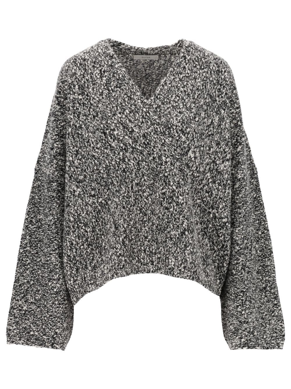 Dusan Burleigh Cashmere V-Neck Sweater - Multi