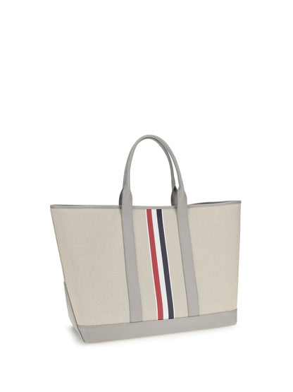 THOM BROWNE Canvas Tote Bag