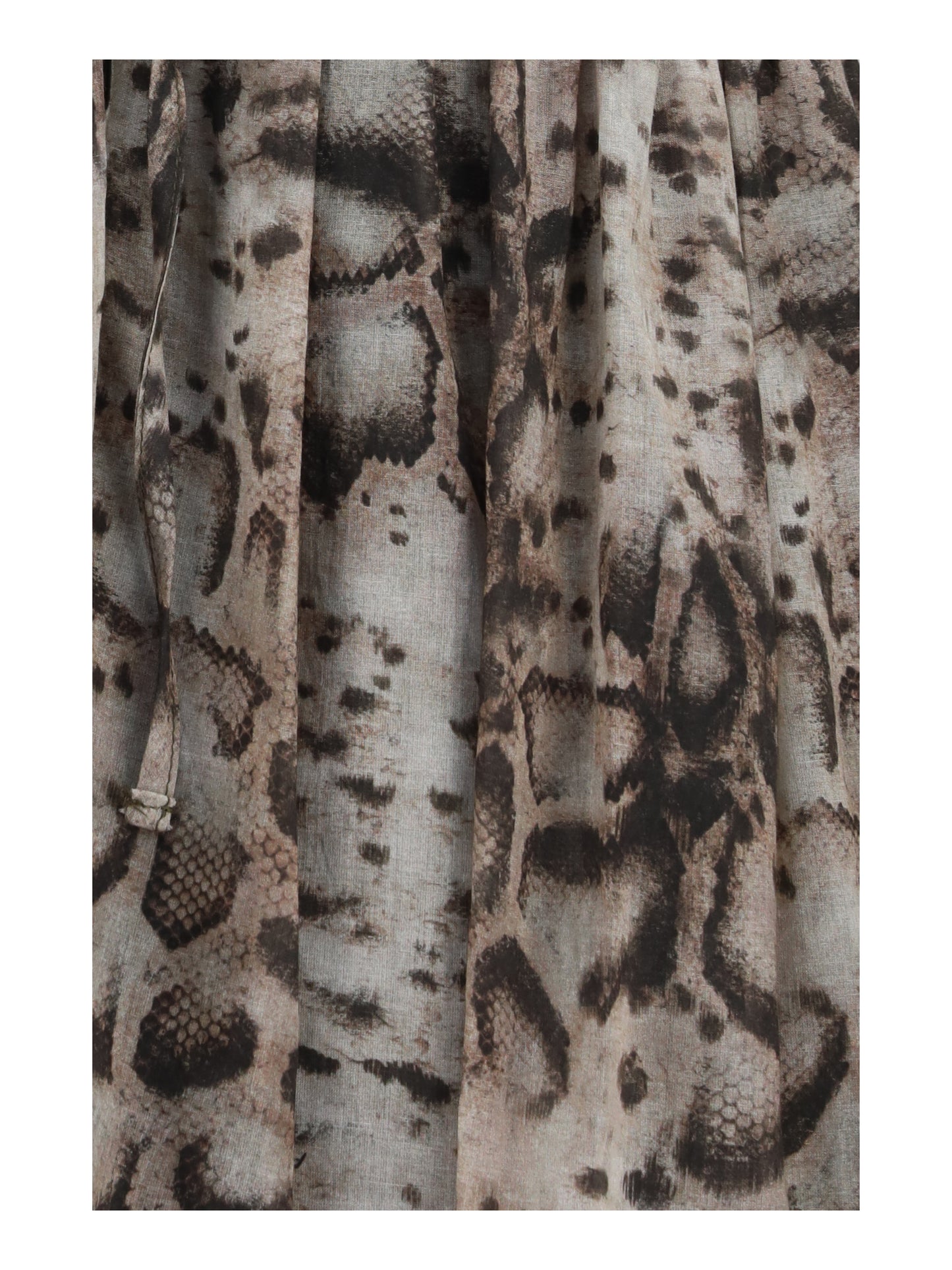 PINKO Short snake-print Dress