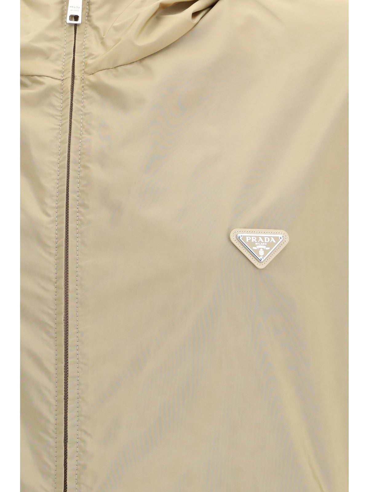 Prada Reversible Re-Nylon Down Jacket - Cammello+Aviazione