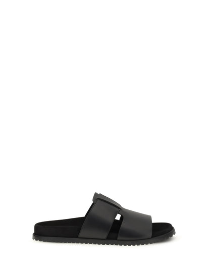 DOLCE & GABBANA Leather Sandals