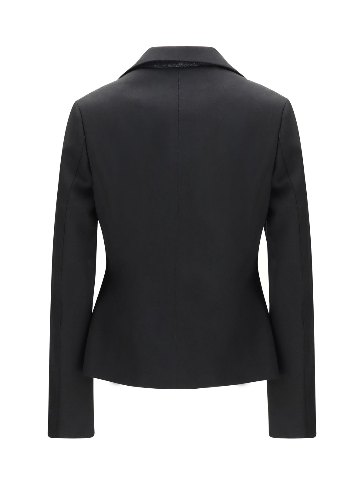 Alaïa Lightweight wool single-breasted Jacket - Noir
