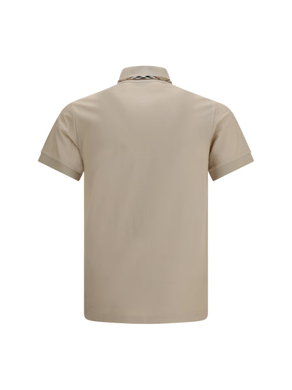 BURBERRY Piqué Polo Shirt